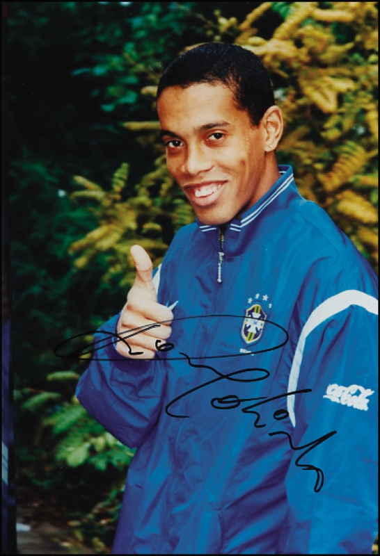 Lot 1393 Brazilian Soccer Stars Whose Names Begin With R