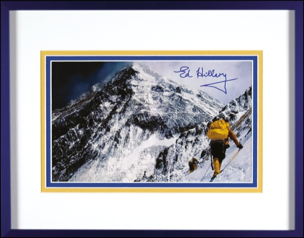 Lot 344 Edmund Hillary