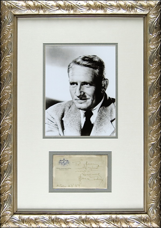Lot 1277 Spencer Tracy