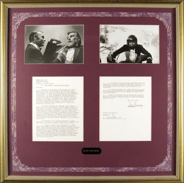 Lot 1104 James Bond: Connery, Sean