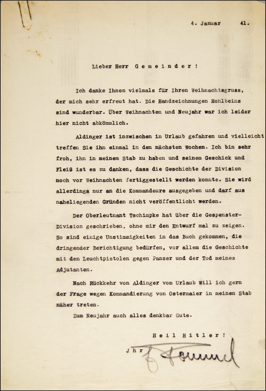 Lot 512 Erwin Rommel