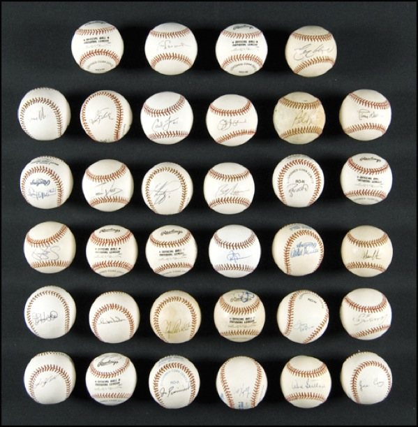 Lot 1366 Baseballs