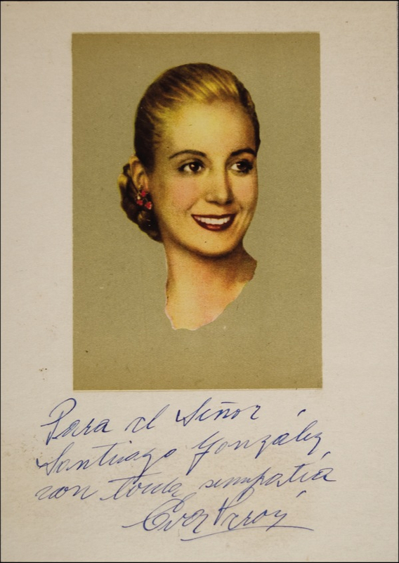 Lot 391 Eva Perón