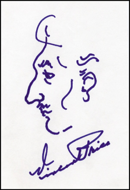 Lot 1217 Vincent Price