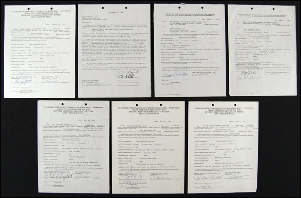 Lot 874 Singers Sign on the Dotted Line