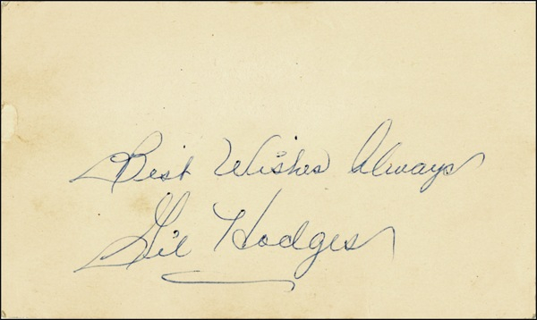 Lot 1467 Gil Hodges