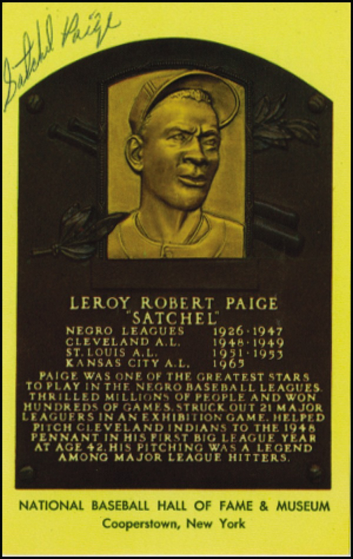 Lot 1552 Satchel Paige