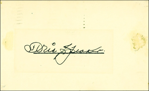 Lot 1610 Tris Speaker