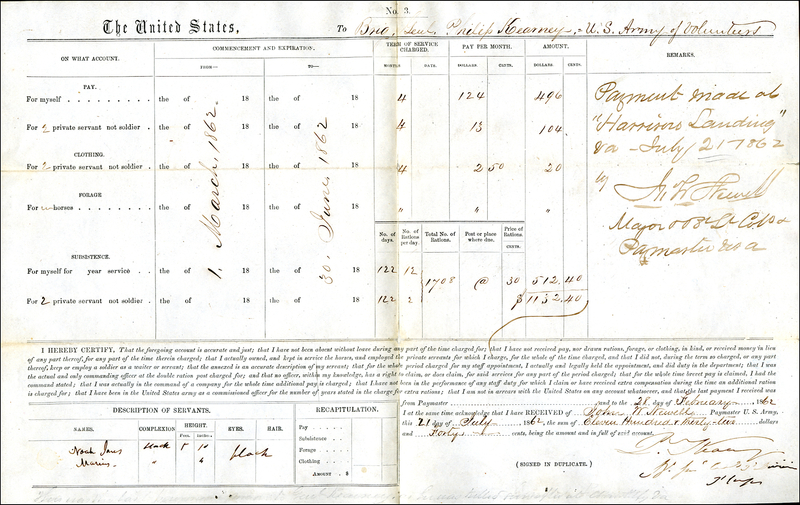 Lot 484 Philip Kearny