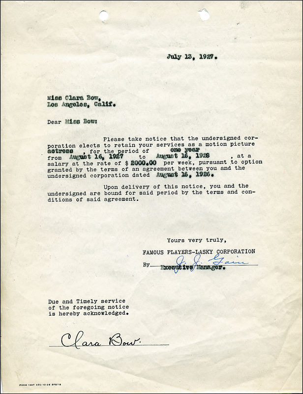Lot 967 Clara Bow