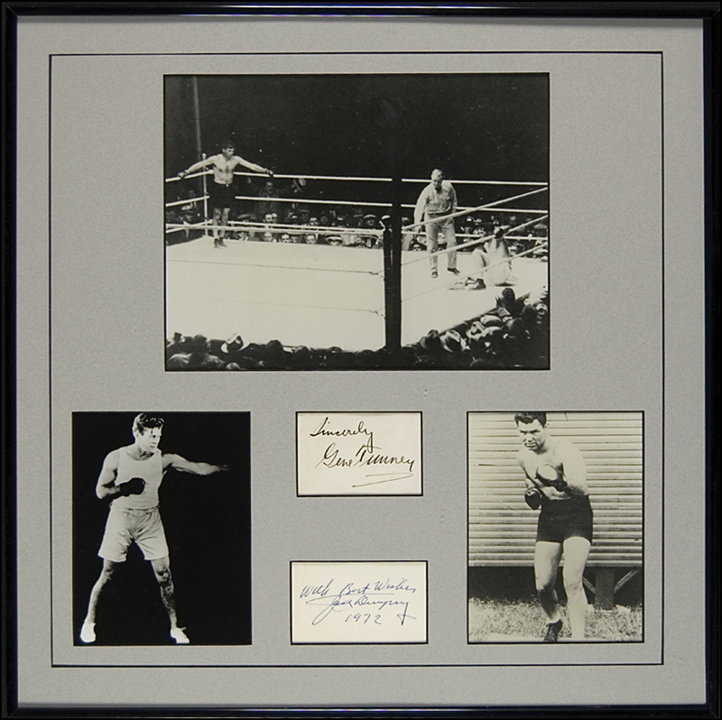 Lot 1412 Jack Dempsey and Gene Tunney