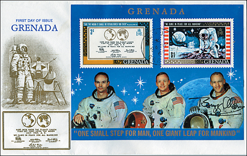 Lot 540 Buzz Aldrin