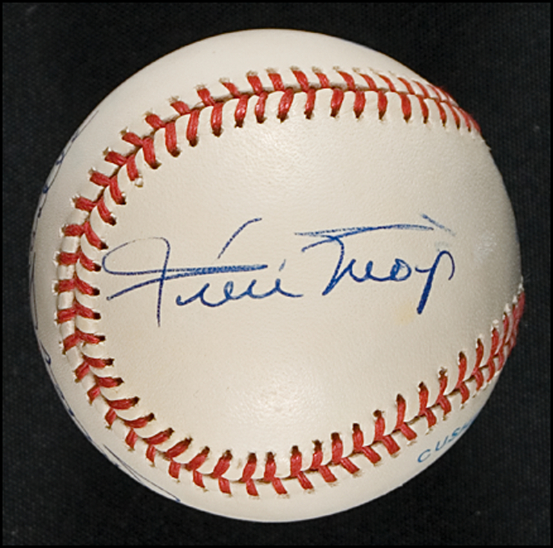 Lot 1357 Baseball Hall of Famers