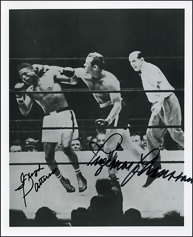 Lot 1388 Boxing: Patterson and Johansson