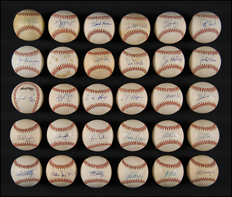 Lot 1368 Baseballs