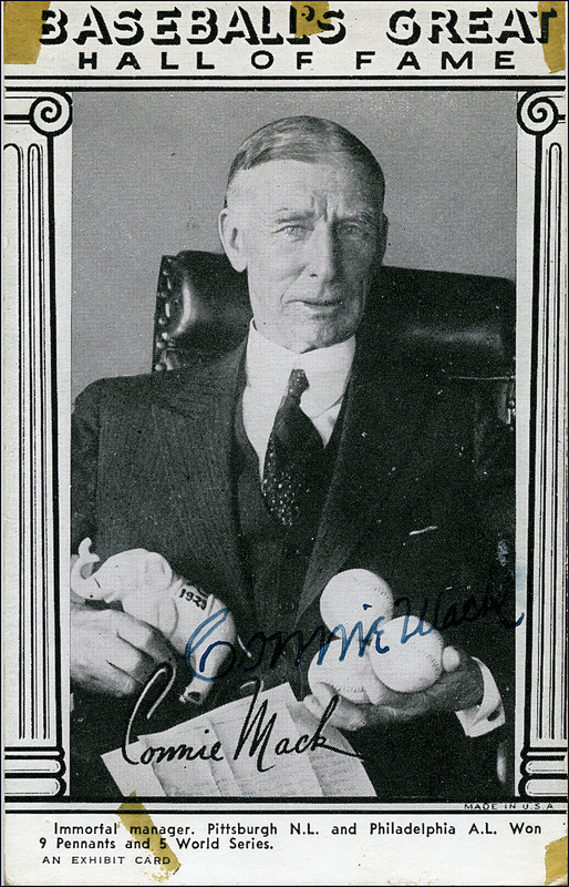 Lot 1505 Connie Mack