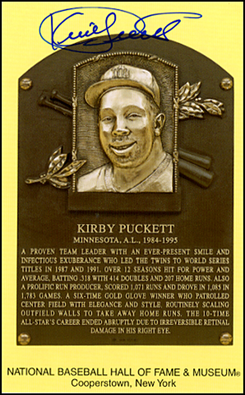 Lot 1564 Kirby Puckett