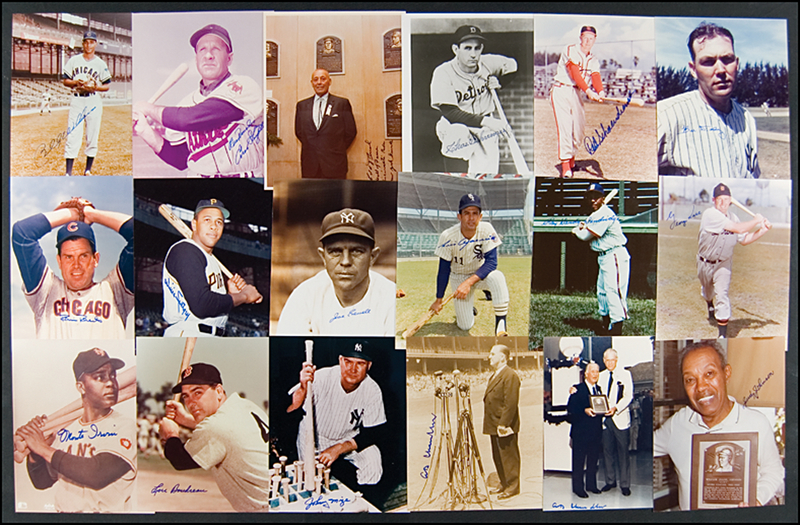 Lot 1358 Baseball Hall of Famers