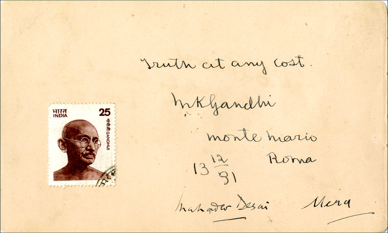 Lot 320 Mohandas Gandhi