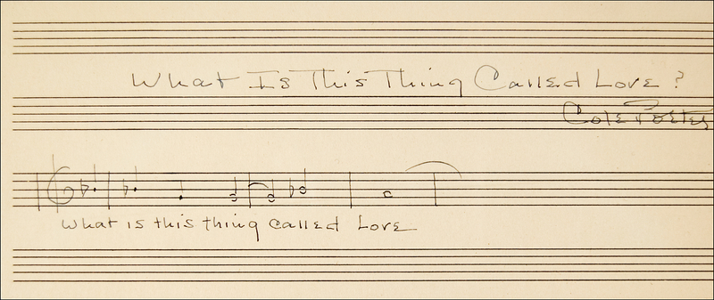 Lot 847 Cole Porter