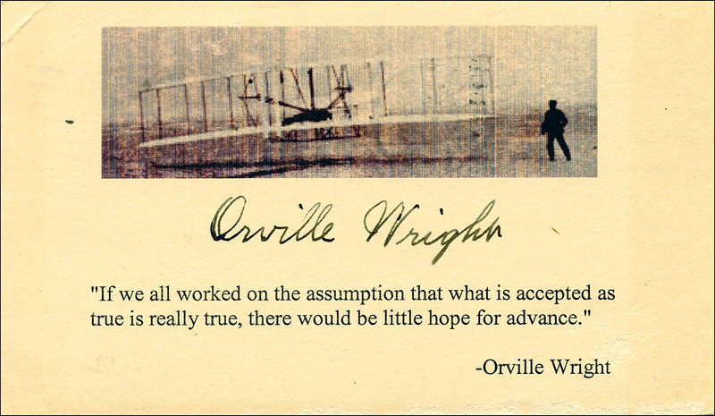 Lot 592 Orville Wright