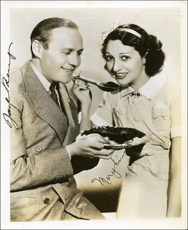 Lot 951 Jack Benny and Mary Livingstone