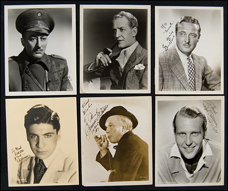 Lot 1284 Vintage Actors
