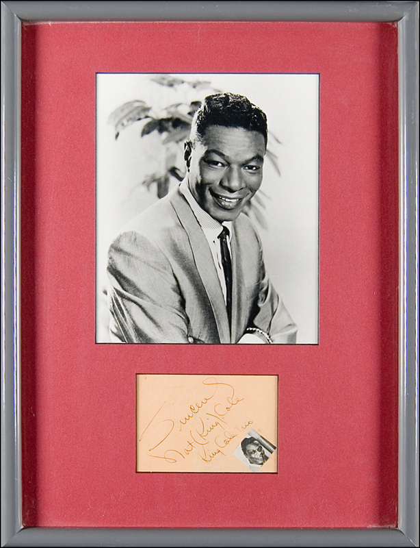 Lot 750 Nat King Cole