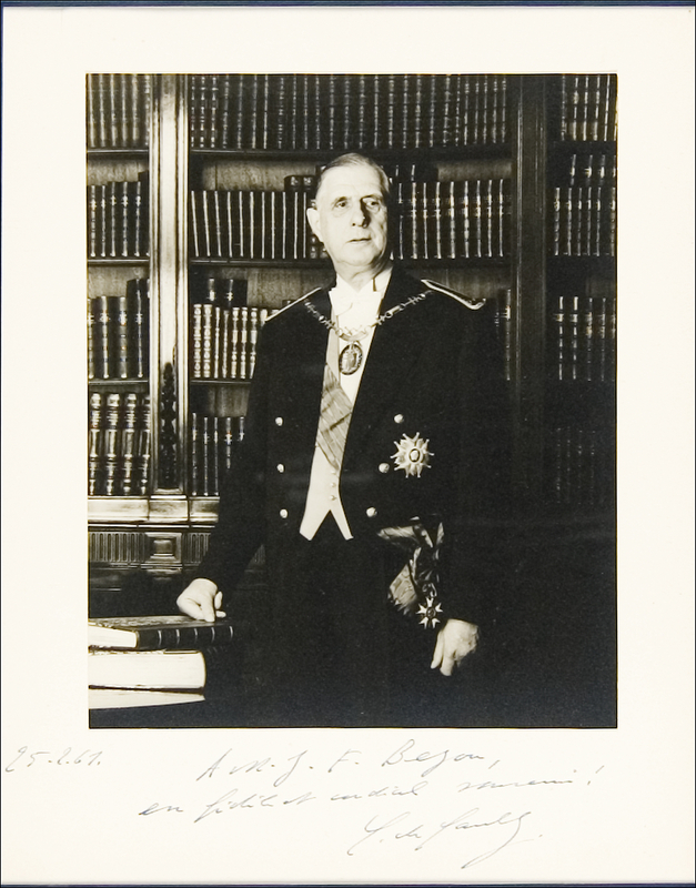 Lot 283 Charles de Gaulle