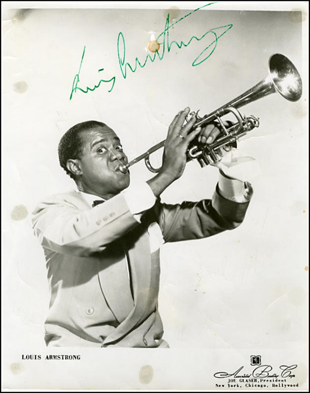 Lot 713 Louis Armstrong