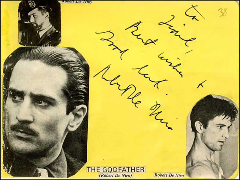 Lot 1017 Robert DeNiro