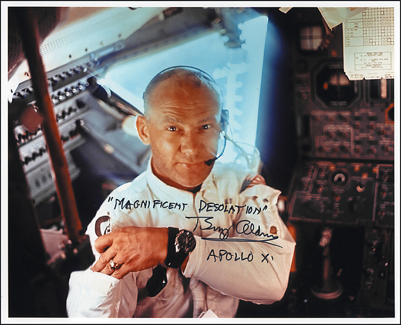 Lot 543 Buzz Aldrin