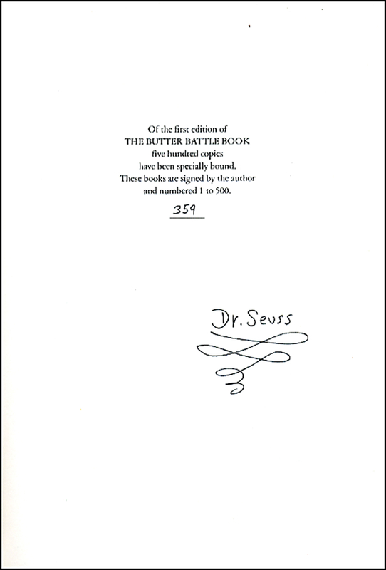 Lot 661 Dr. Seuss