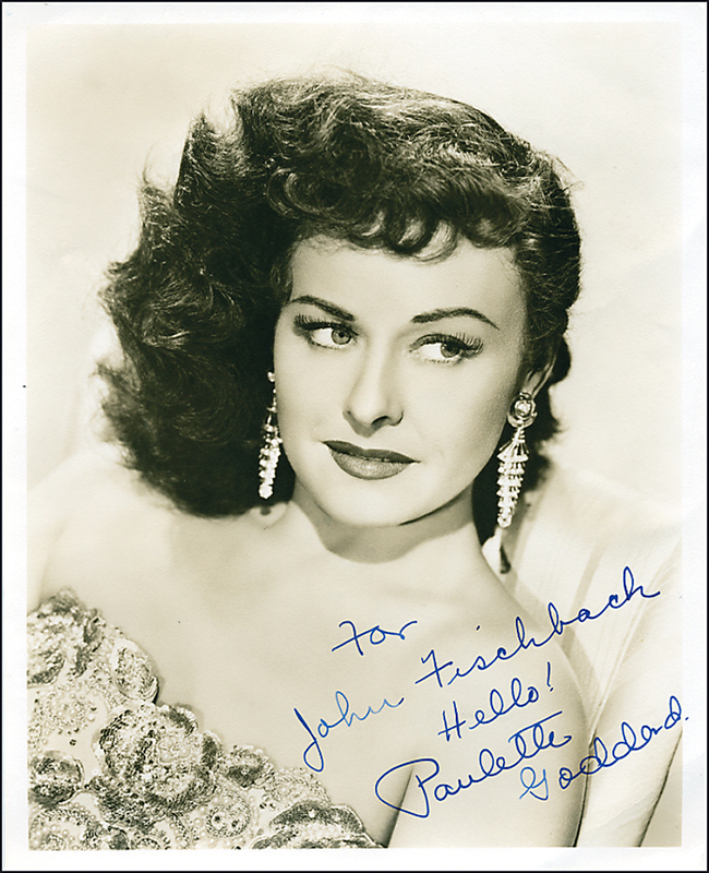 Lot 1052 Paulette Goddard