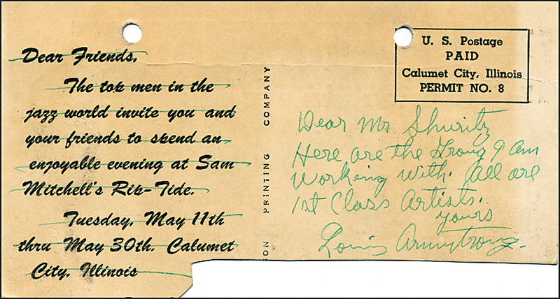 Lot 714 Louis Armstrong