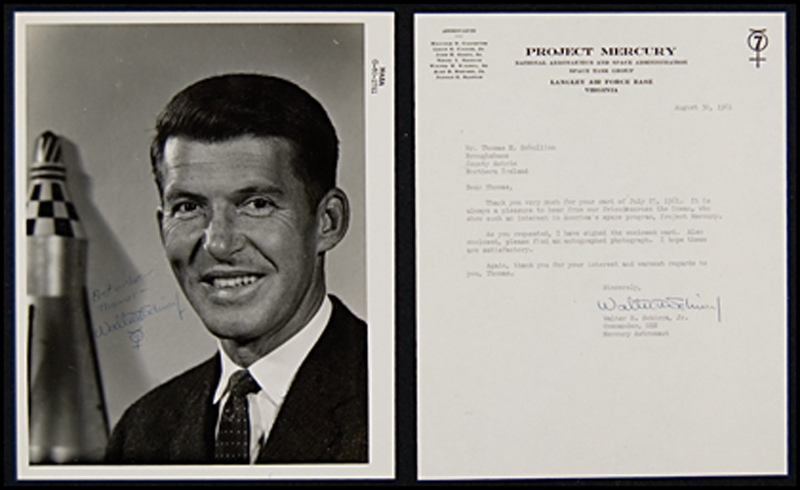 Lot 584 Wally Schirra