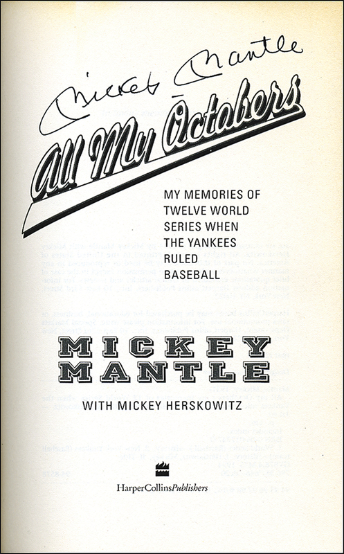 Lot 1511 Mickey Mantle