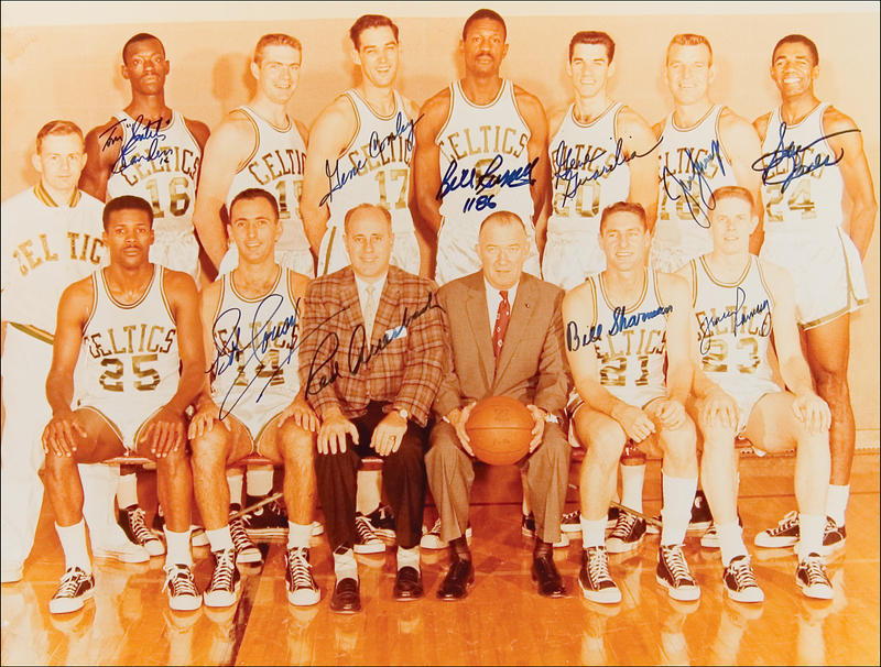 Lot 1380 Boston Celtics