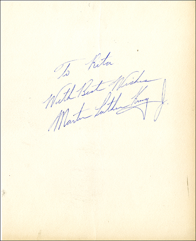 Lot 370 Martin Luther King, Jr