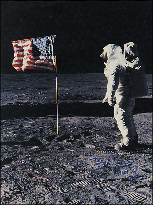 Lot 542 Buzz Aldrin