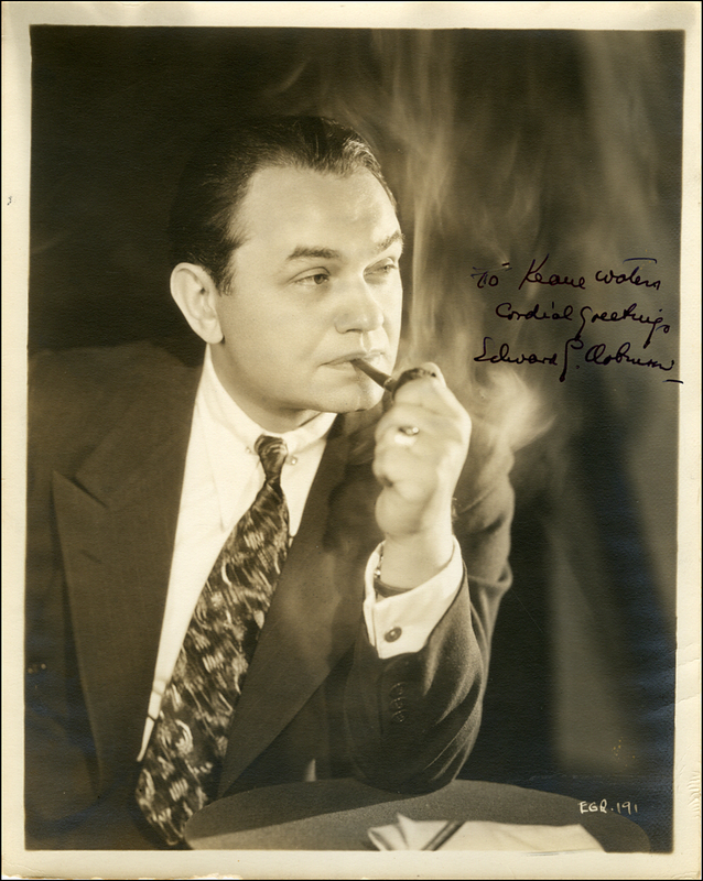 Lot 1229 Edward G. Robinson