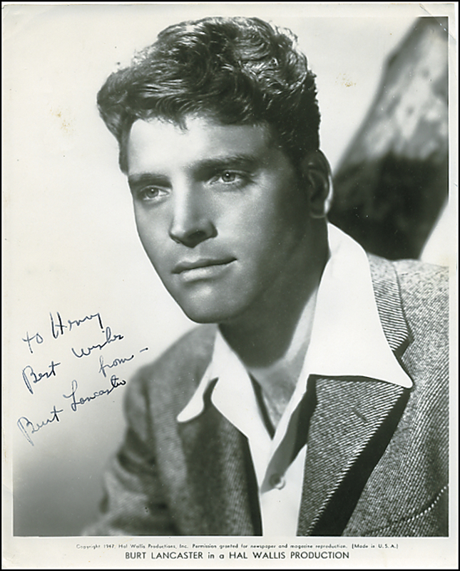 Lot 1135 Burt Lancaster