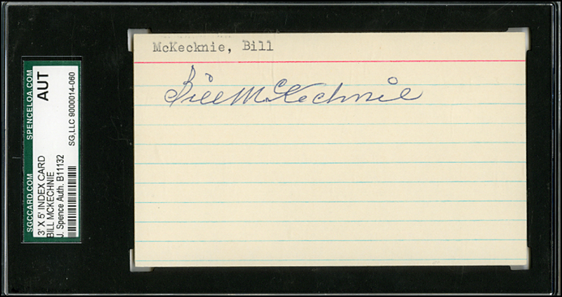 Lot 1522 Bill McKechnie