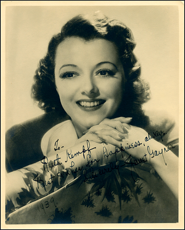 Lot 1049 Janet Gaynor