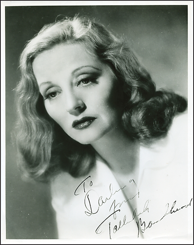 Lot 936 Tallulah Bankhead