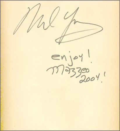 Lot #897 Neil Young - Image 1