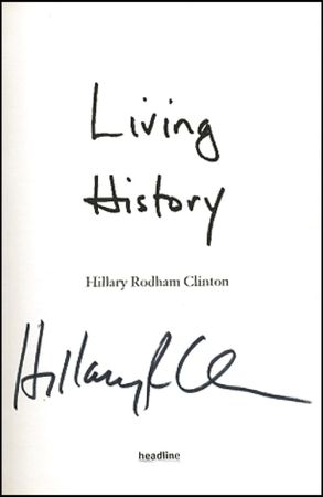 Lot #36 Hillary Clinton - Image 1