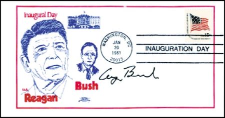 Lot #10 George Bush and Gerald Ford - Image 3