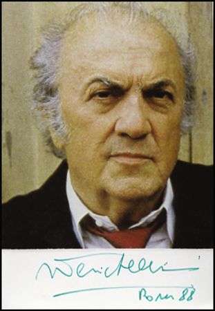 Lot #1029 Federico Fellini, Giulietta Massina & Ugo Tognazzi - Image 1
