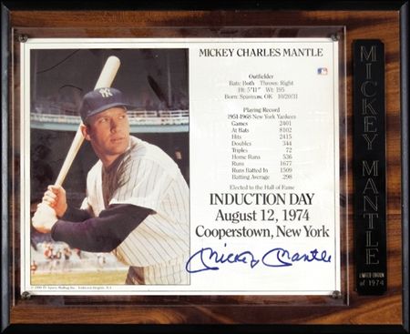 Lot #1355 Baseball Hall of Famers - Image 2